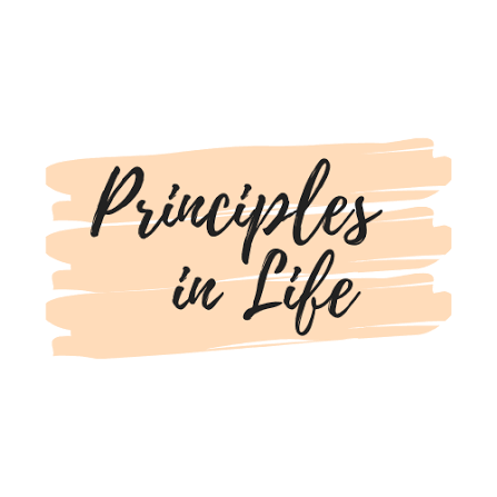 Principles to live by